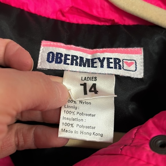 Vintage Obermyer Snow Suit Bibs - Picture 2 of 6
